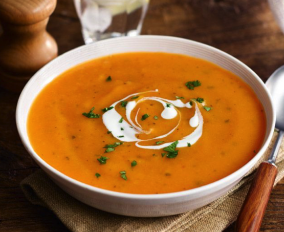 Carrot & Coriander Soup