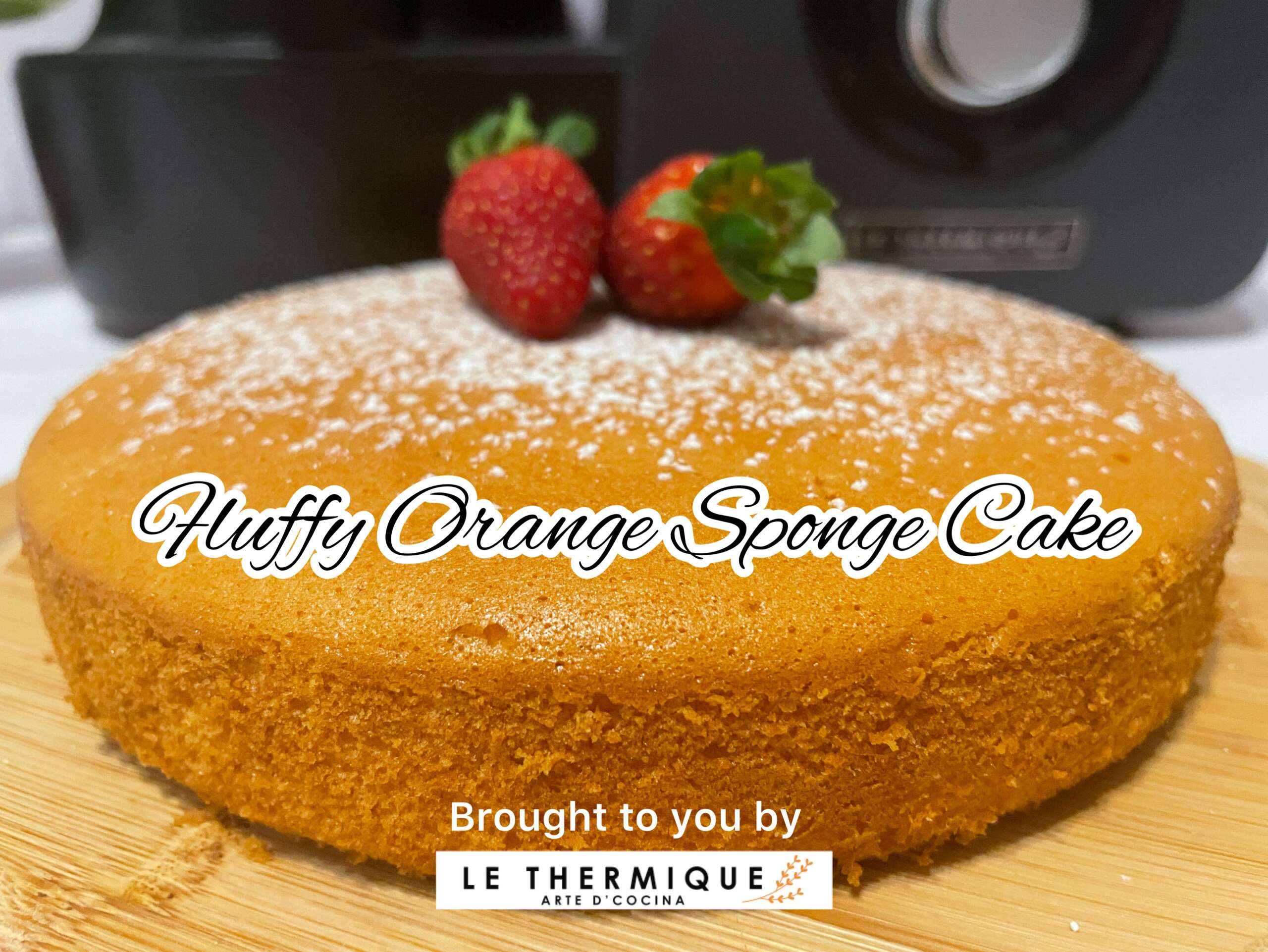 Orange sponge Cake